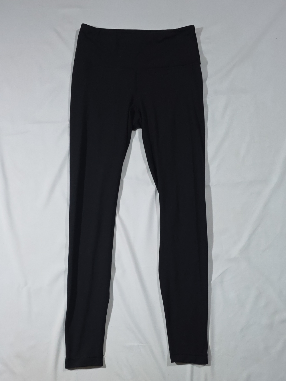 Yogalicious Black Leggings with White Logo Print